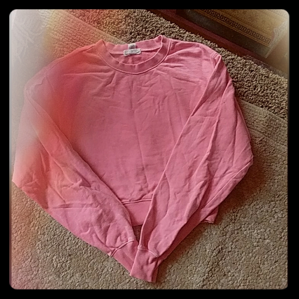 Crop top sweatshirt